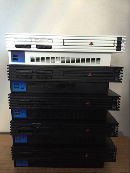 ps2ジャンク6台 通電済