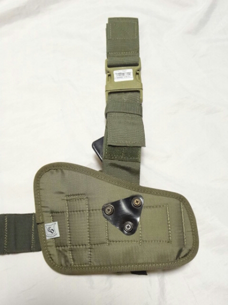 ロシア軍 実物 廃盤稀少 SSO製 レッグホルスター（右） ロシア軍 SSO社製 ko-11レッグホルスター OD(戦闘服)｜売買された
