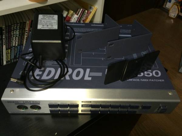 【値下げ】EDIROL UM-550 MIDIインターフェイス 中古】 Roland (EDIROL) UM-550 MIDIインターフェース USB 値下げ