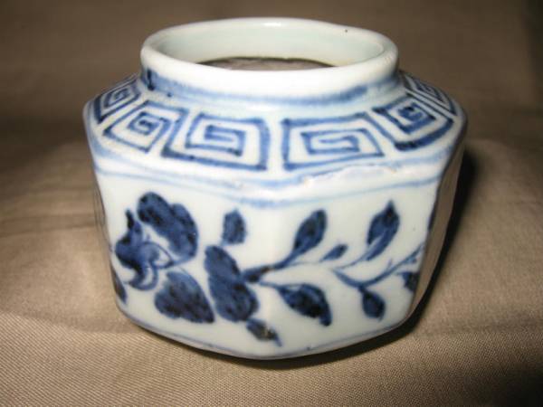 明代 鳥食罐 中国古玩