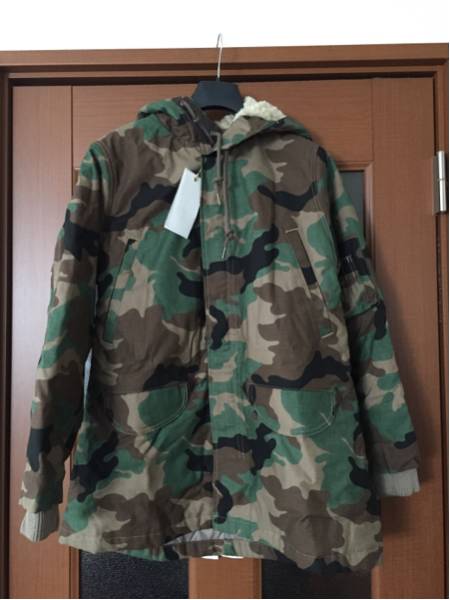 クロス☆カモフラ モッズ コート ハグオーワージャーナル