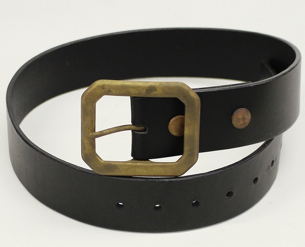 ak8308/新品 革蛸 45mm 北米産 ジェニュインサドルレザーベルト