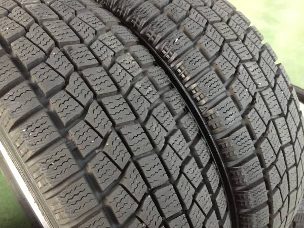 バリ山!! 155/65R13 アルミ付 スタッドレスタイヤ4本セット