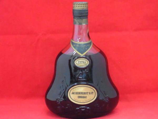 古酒】Ja's Hennessy ヘネシー エクストラ EXTRA グリーン 食品、飲料