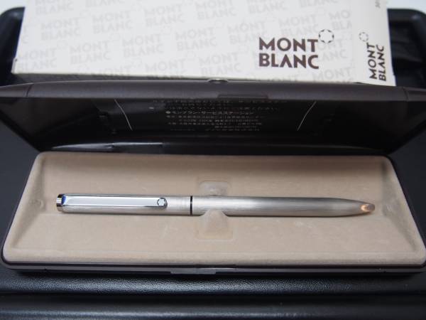 中古　MONT BLANC 2色ボールペン　ハブ仕上げ