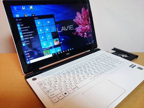 超美品☆NEC LAVIE☆NS150/B 1TB/4GB Office HDMI Webcam Wi-Fi