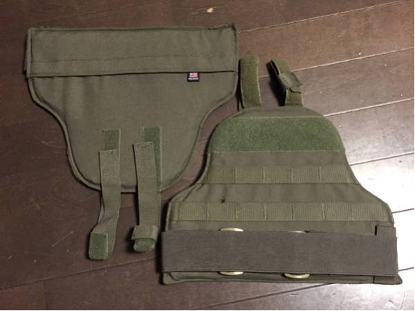 sale！！！！ボディーアーマーパーツ2つセット米軍 イラク戦争