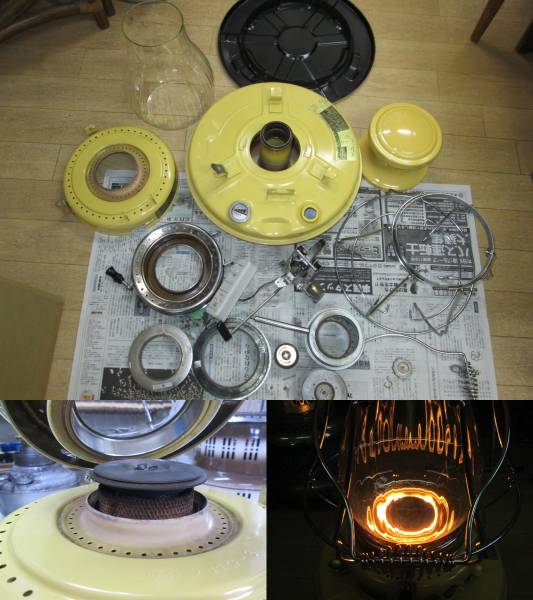 ◇日本船燈/ニッセン MG-3 ◇ガラス火屋 石油ストーブ ◇美品