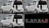 【K-BREAK】 リア ウィンドウ デカール ステッカー ／ 小サイズ