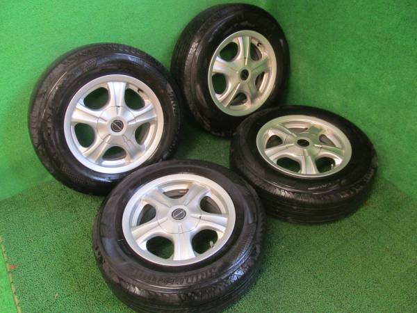 ブリヂストン レグノ 185/70R14 社外AW付 4本 アリオン等 売切！