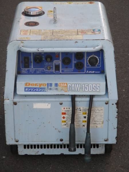 ◇ジャンク Denyo防音型デンヨー溶接発電機GAW-150SS◇