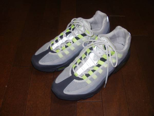 名作復刻! NIKE/ナイキ エアマックス95 イエローグラデ US10