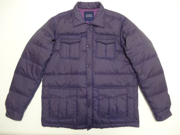 ★パーリーゲイツ★ダウンジャケット6/紫Pearly Gatesゴルフ