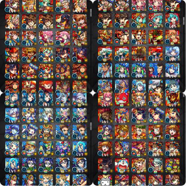 モンスト 廃課金 課金額300万 ガチャ限300体以上持ち 運極多数