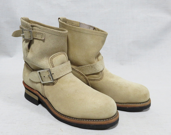 レッドウィング 2965 スエード ショートエンジニア 8D/S816