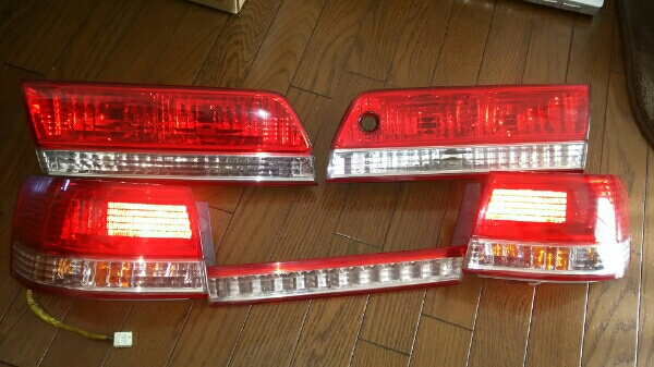 JZX100 テールレンズ ガーニッシュ gx100 マーク2 テールライト