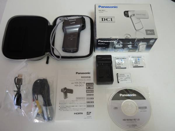 パナソニック 旧ザクティ HX-DC1 おまけ多数 中古美品即決