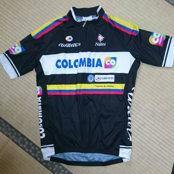 【Colombia】2014年フルジップサイクルジャージ　Wilier【中古】