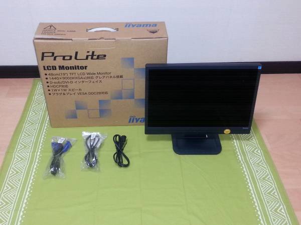 iiyama 19型液晶モニタ ProLite E1902WS-B