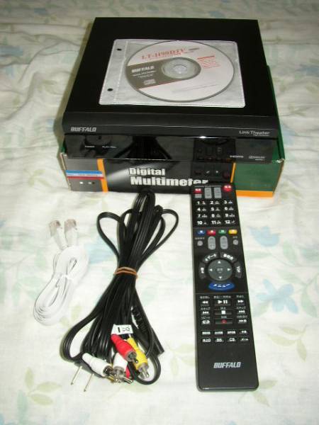 中古、BUFFALO LinkTheater LT-H90DTV（赤B－CASカ－ド付） 地上