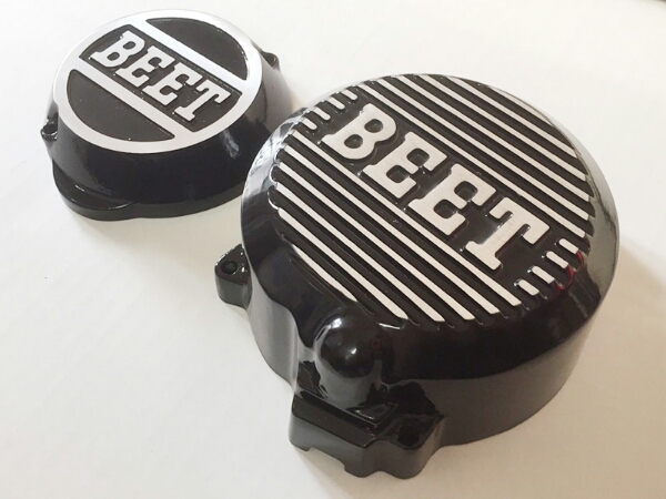Z400FXゼファー BEETダイナモカバー、ポイントカバーセット