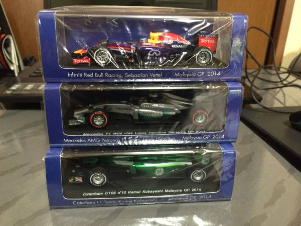 F1 日本GP限定ミニカー（3台）＋鈴鹿レジェンド Vol5