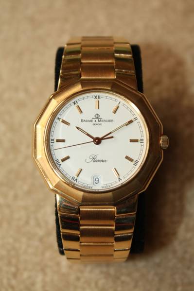 ＜お年玉＞金無垢ボーム＆メルシエ（リビエラ）　定価２１０万円