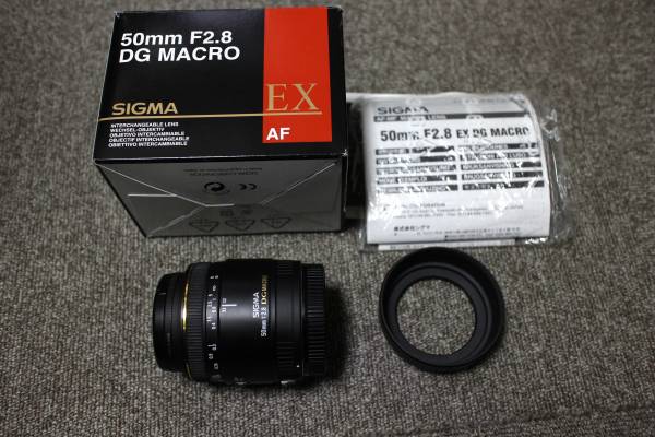SIGMA AF 50mm F2.8 EX DG MACRO CANON EFマウント