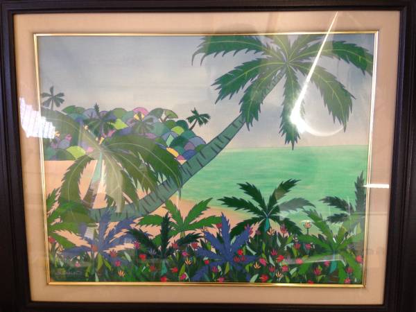 ■落合　和隆先生　画＜みなみのしま＞■