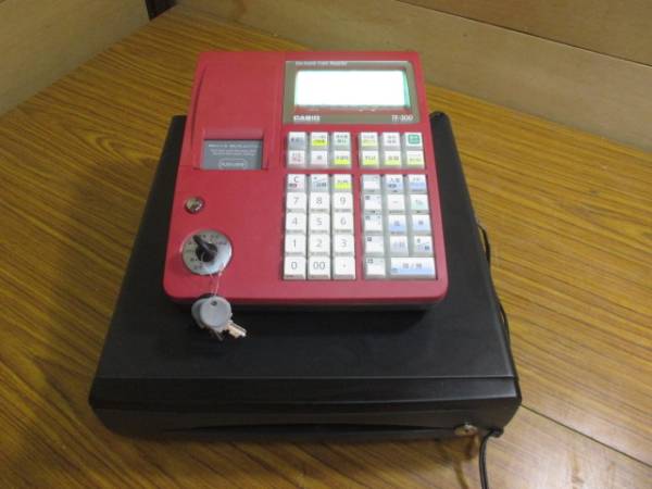 CASIO TE-300 レジスター ジャンク A-4646