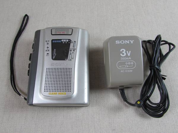 SONY ソニー　カセットレコーダー TCM-40 ACアダプタ付