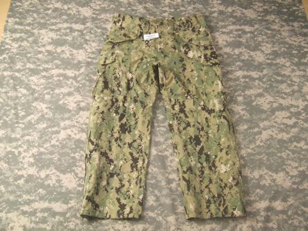 新品！米海軍官給品 NWU ゴアテックスパンツ M-S 検 AOR1 SEALS 戦闘服