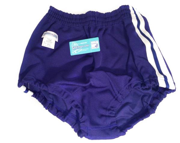School UNI ブルマ 花紺 白ライン 3L　新品 袋付