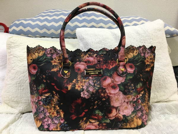 美品☆ANNA SUIアナスイ 花柄 バッグ カバン ,ANNASUIDOLLYGIRLバッグ 