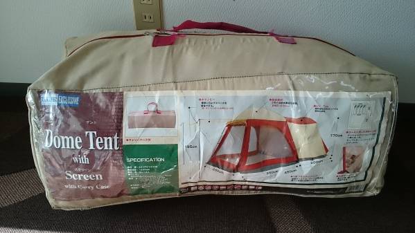 数回使用 メガスポーツ スクリーンハウス＆テント3～4人用 k1589