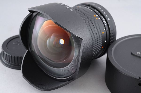 ★極美品★サムヤン f2.8 EDAS UMC キヤノン#1942 ☆希少極美☆SAMYANG 14mm F2.8 ED AS IF UMC Canonサムヤン768 ☆元箱