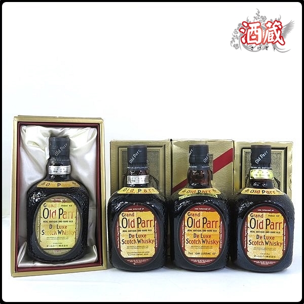 BJ766◇1円～古酒◇オールドパー デラックス◇760ml ◇特級 4本
