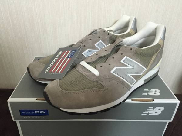 【新品】NEW BALANCE M996GY MADE IN U.S.A グレー　27.5cm