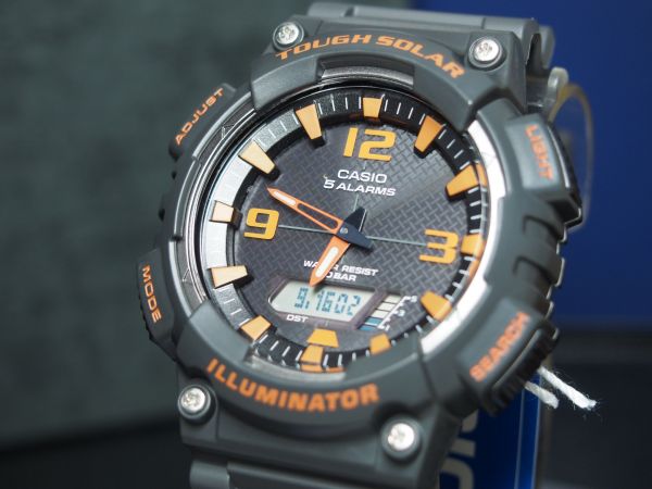 新品1円スタ ３個 CASIO カシオ タフソーラー 逆輸入品 腕時計