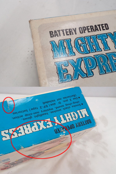 難有 トイタウン ブリキ機関車[MIGHTY EXPRESS 黒]/[梱0.1]_2