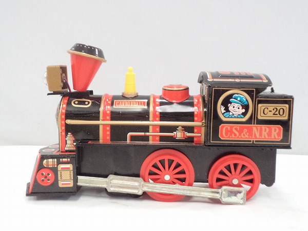 難有 トイタウン ブリキ機関車[MIGHTY EXPRESS 黒]/[梱0.1]_3