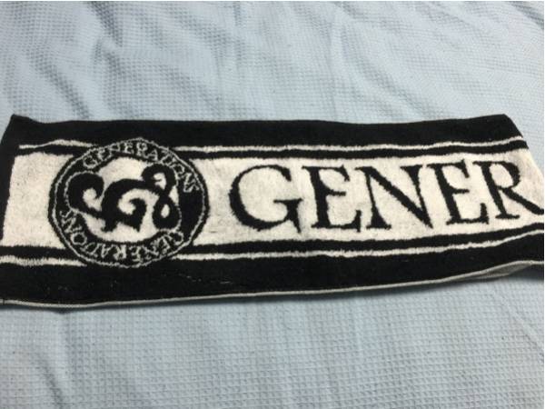 激レア GENERETIONS 武者修行 マフラータオル LDH