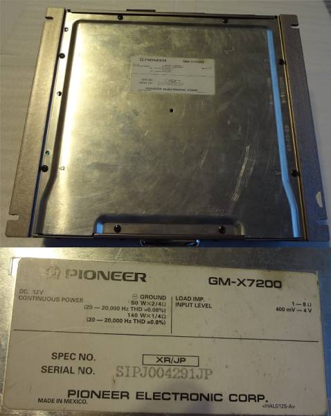 ベサメ・ムーチョ 12 inch Analog 美品】carrozzeria GM-X7200 PIONEER