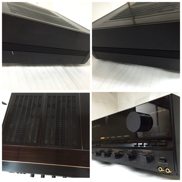 AU-X111 SANSUI AU-X111 MOS VINTAGE プリメインアンプ 通電確認のみ