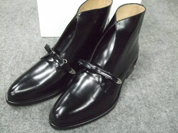 ★トーガ★TOGA ★Ribbon boots 黒/36