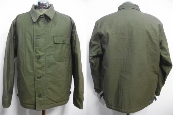 A-2 80s デッキジャケット 米軍 ミリタリー ステンシル NAVY 80年代