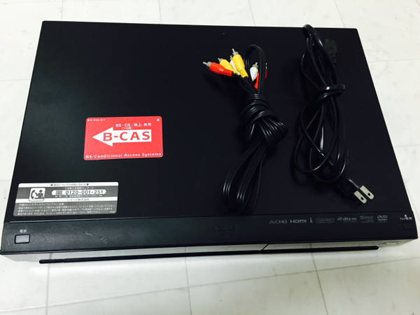 シャープ ブルーレイレコーダー 「BD-NT1000」 動作品 シャープ AQUOS 