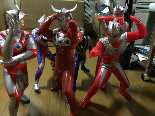 ウルトラマン ビックソフビ6体