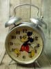 (大)◆ミッキー日本製 目覚まし 時計◆レトロビンテージy1924
