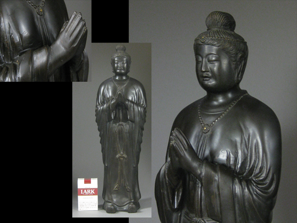古玄社】仏教美術 銅造／仏像 CJO197 彫刻、オブジェ 東洋彫刻 【公式